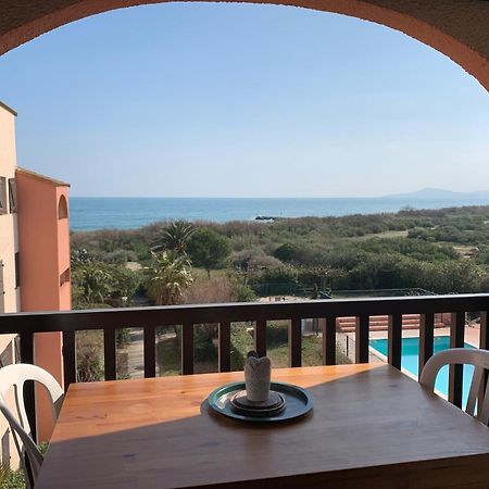 Tropique : Appart Vue Mer Et Piscine Saint-Cyprien  Exterior foto